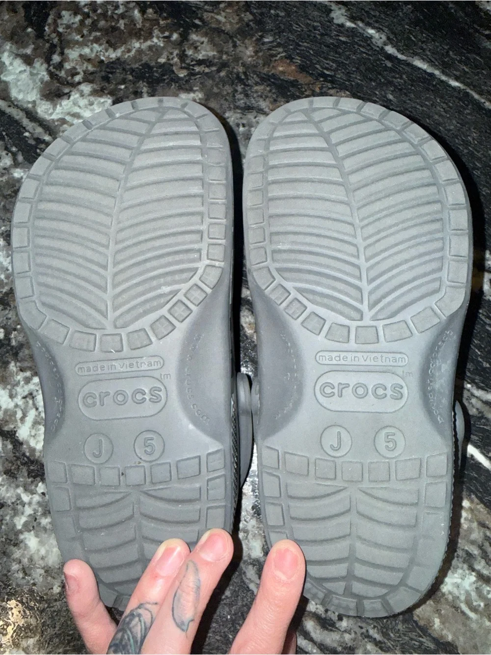 Kids' Camo Comfort Slip-On Shoes - Gray Camo
